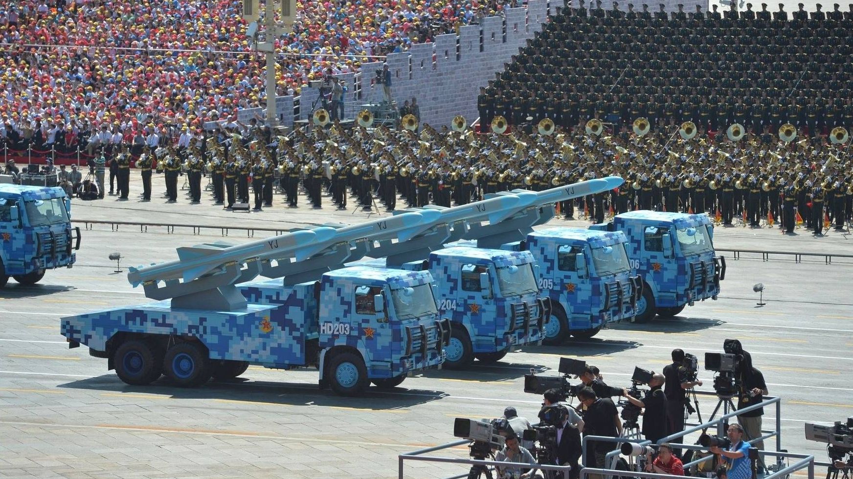 Военный парад в честь 70-летия КНР