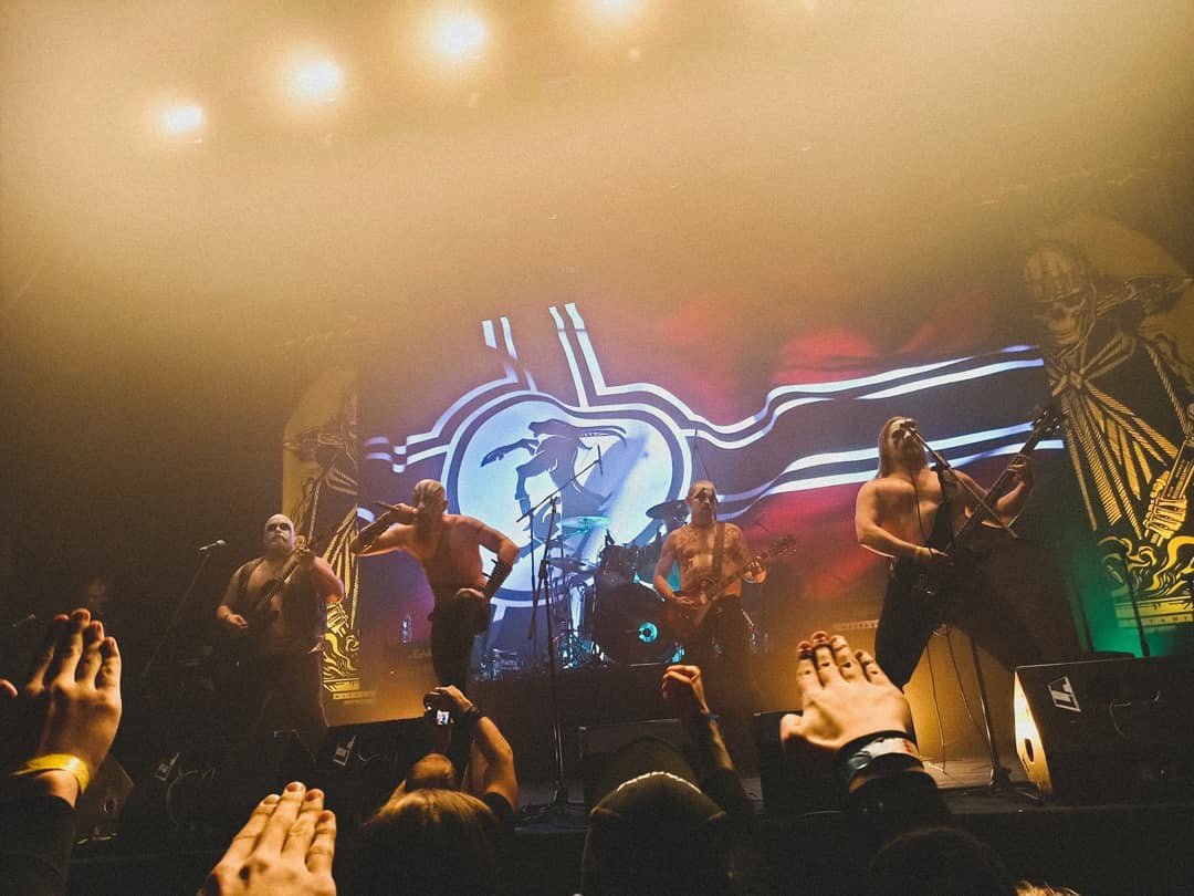Финская неонацистская группа Goatmoon выступает на киевском фестивале Asgardsrei. 2019