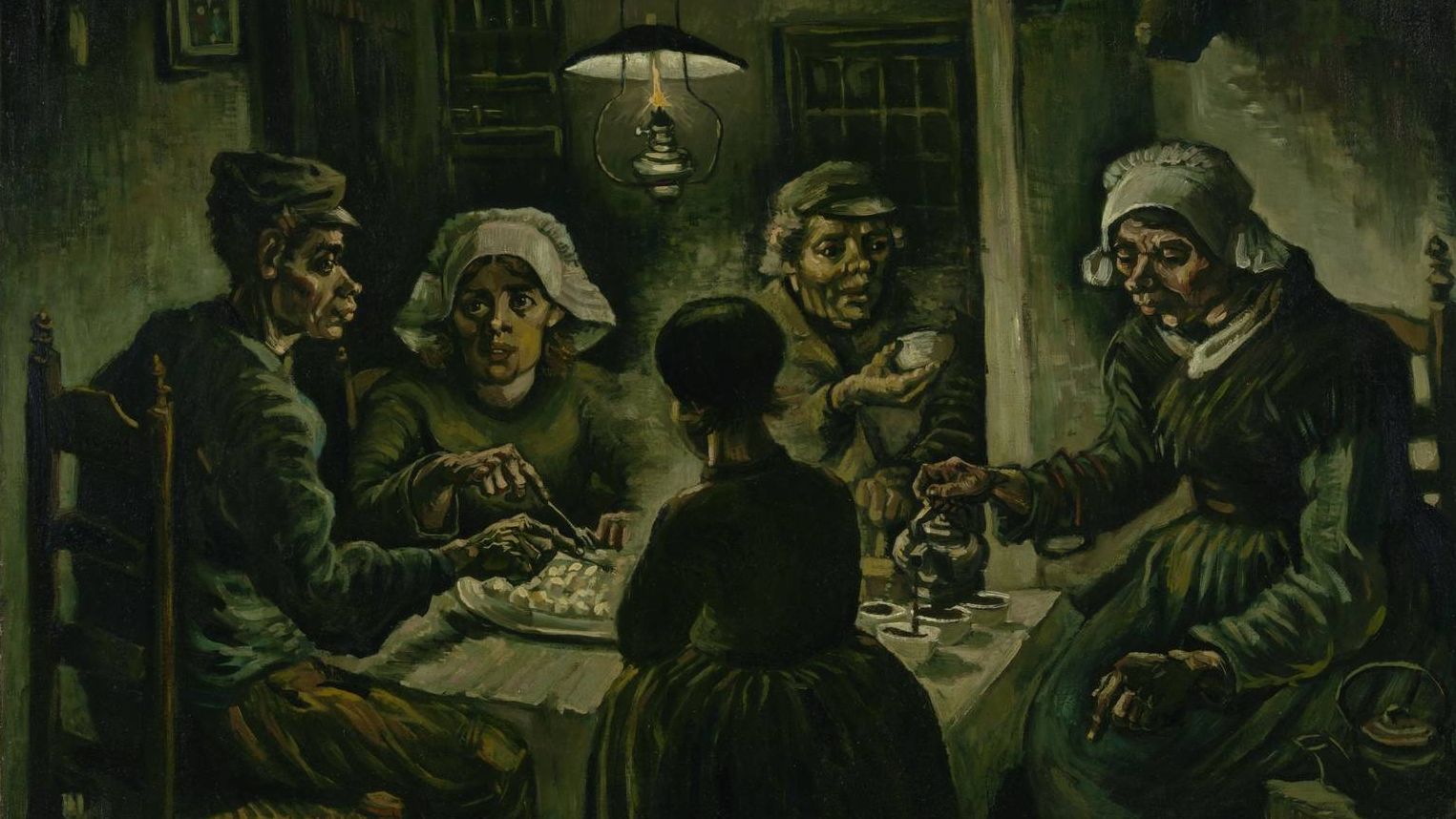 Ван Гог. Едоки картофеля. 1885