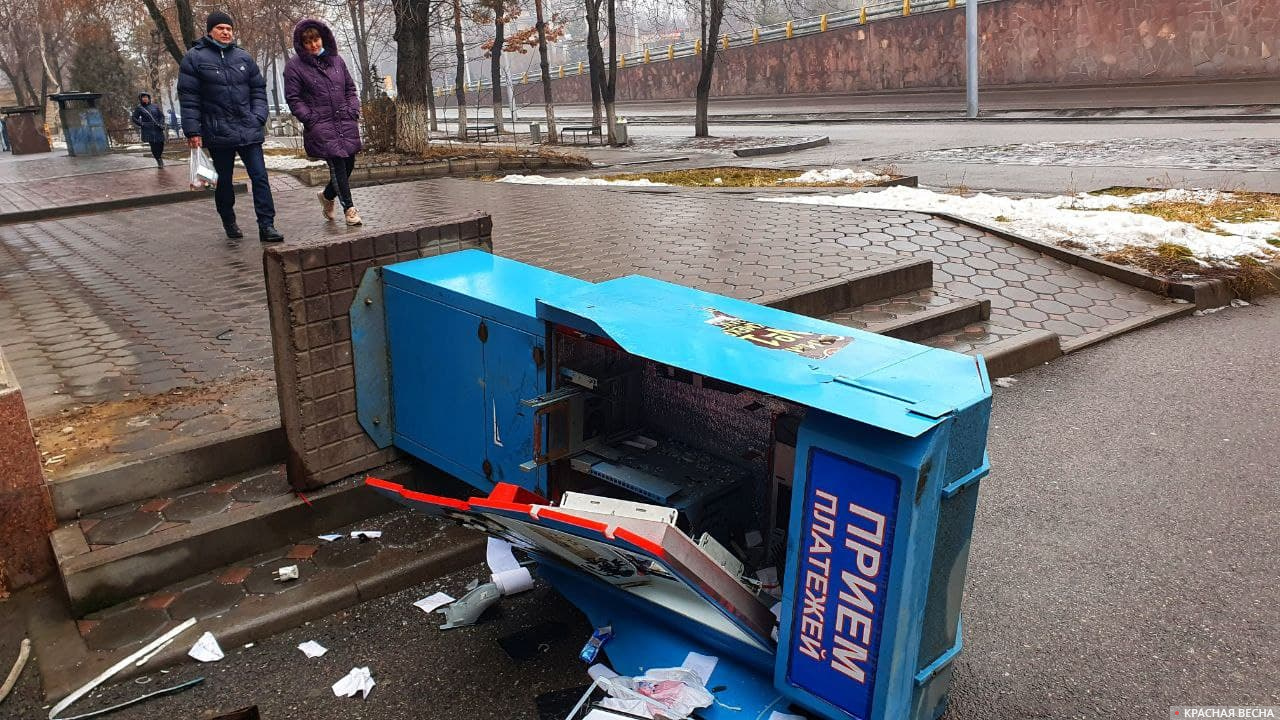 Последствия беспорядков в Алма-Ате