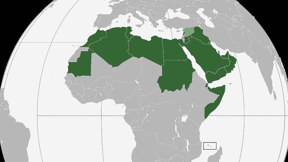 Арабские государства на карте. Лига арабских государств лаг на карте. Арабские страны на карте.