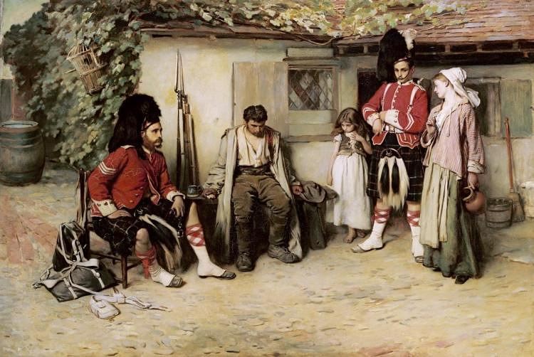 Фрэнк Холл. «Дезертир», 1874