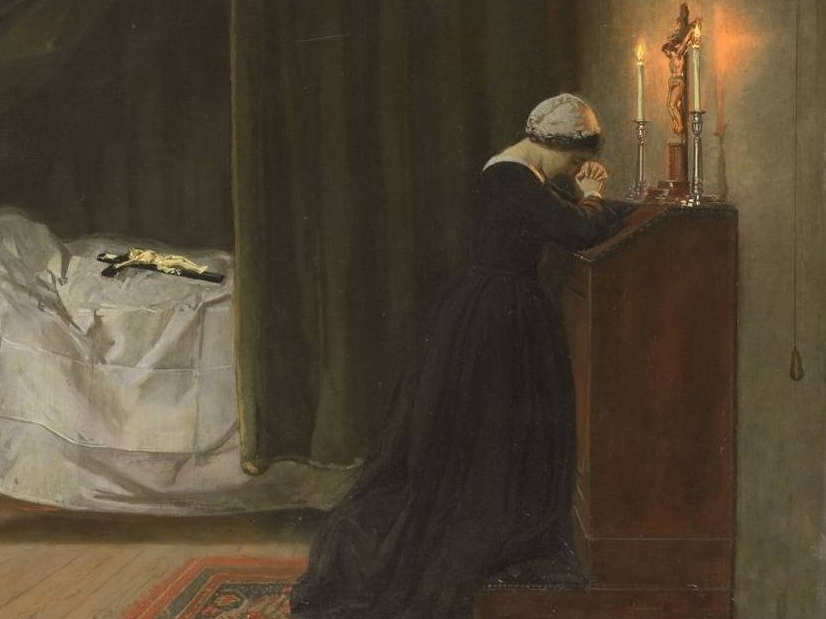 Дидерик Франциск Джамин. Молитва за умерших