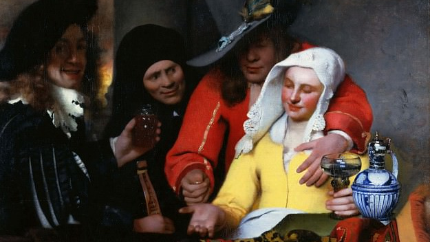 Ян Вермеер. Сводница. 1656