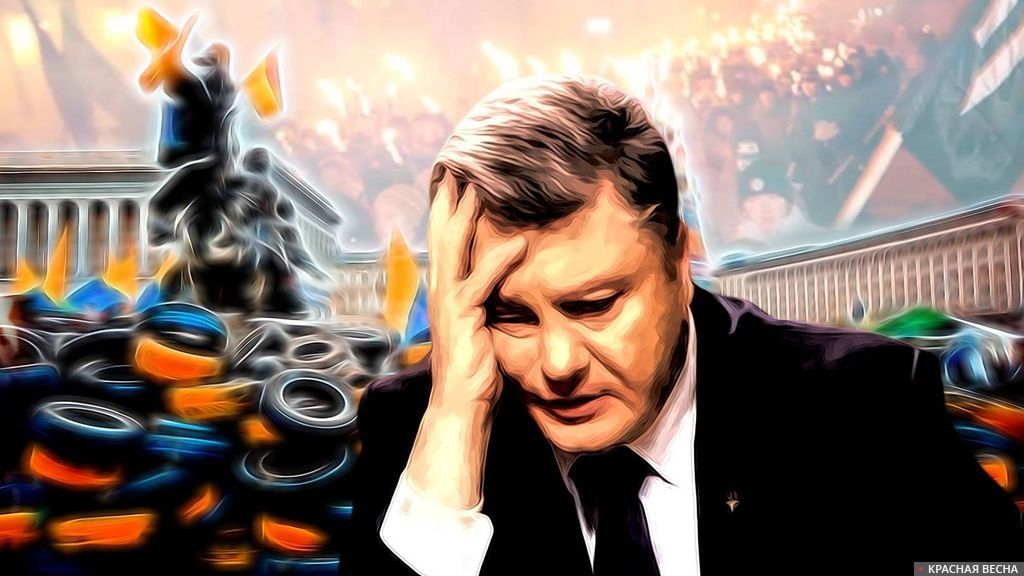 Янукович на Майдане