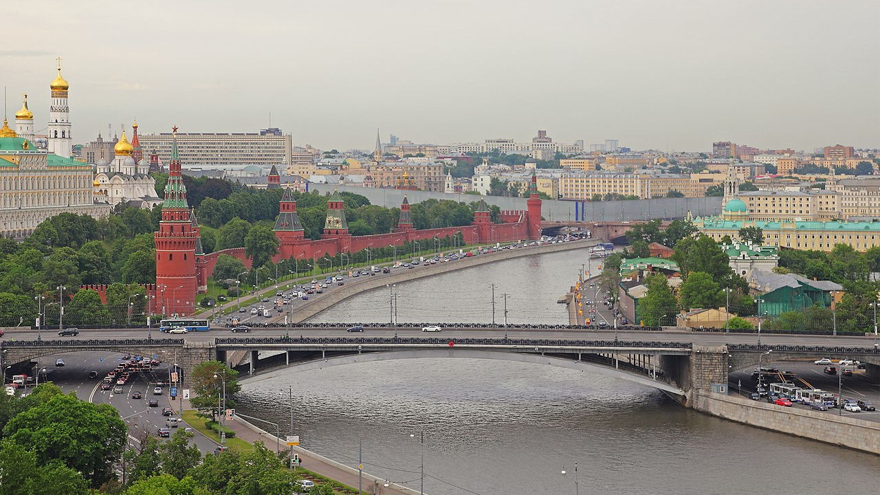 Боровицкий мост Кремлевская набережная