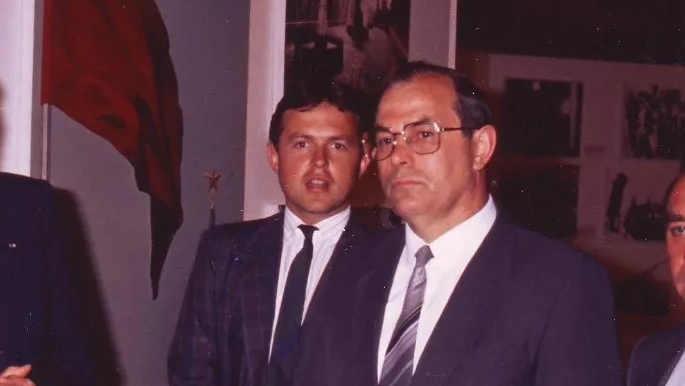 Валерий Сайкин. 1986 г.