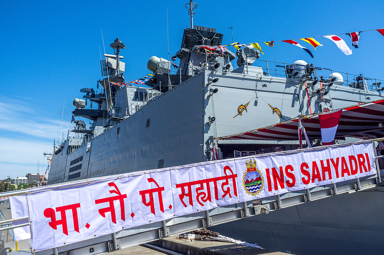Фрегат «Сахьядри» ВМФ Индии