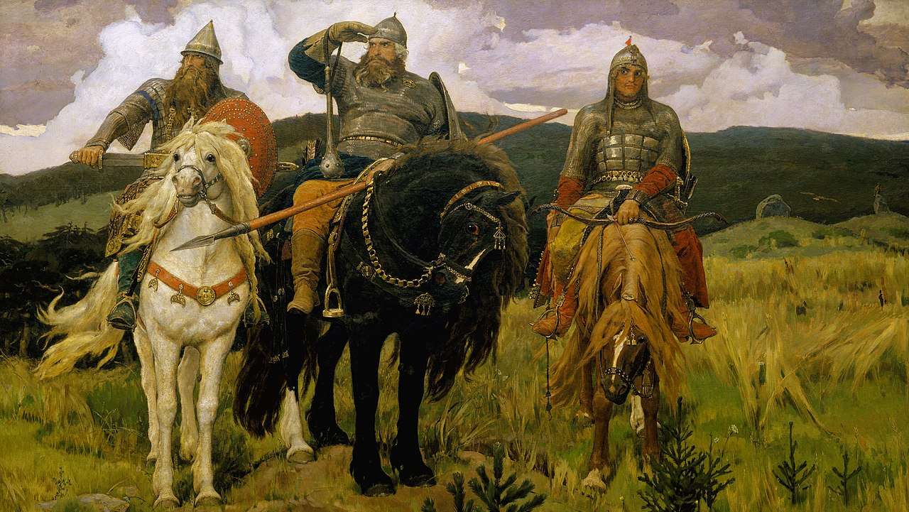 Виктор Васнецов. Три богатыря. 1898