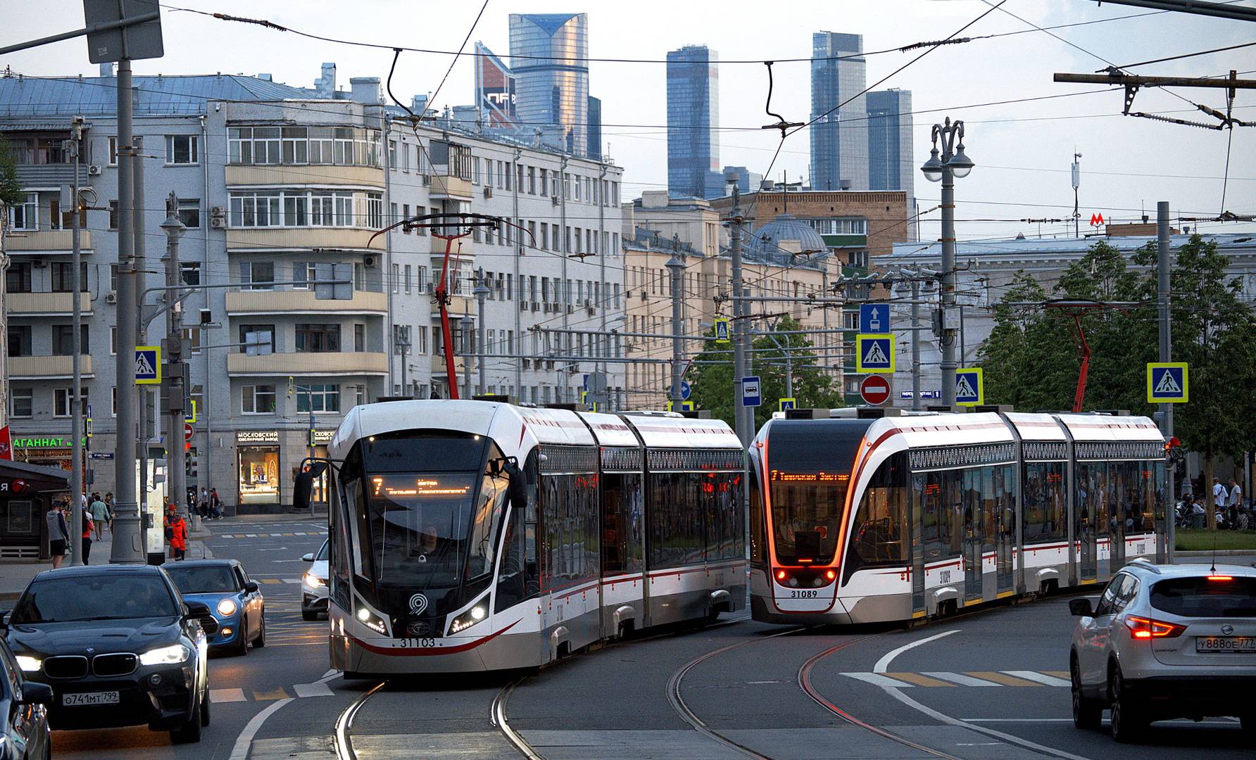 Трамвай Москва 2020