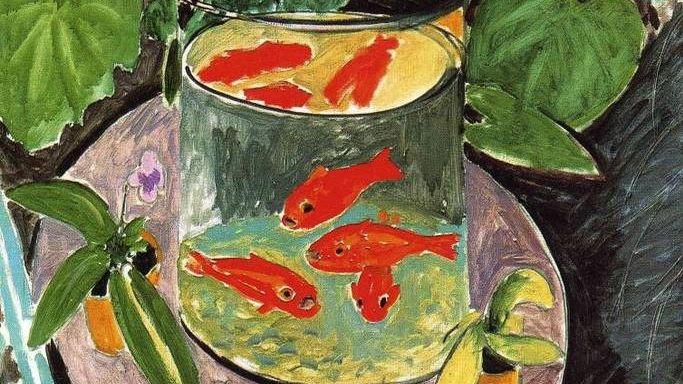 Анри Матисс. Золотые рыбки (фрагмент). 1911