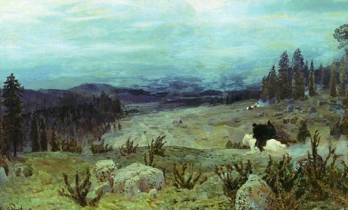 Апполинарий Васнецов. Сибирь. 1894