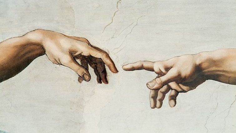 Микеланджело Буонарроти. Сотворение Адама. Около 1511