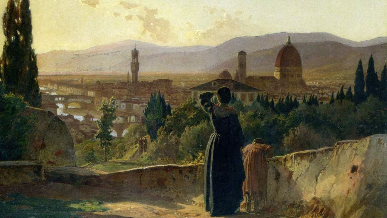Ге Николай Николаевич. Флоренция, 1864