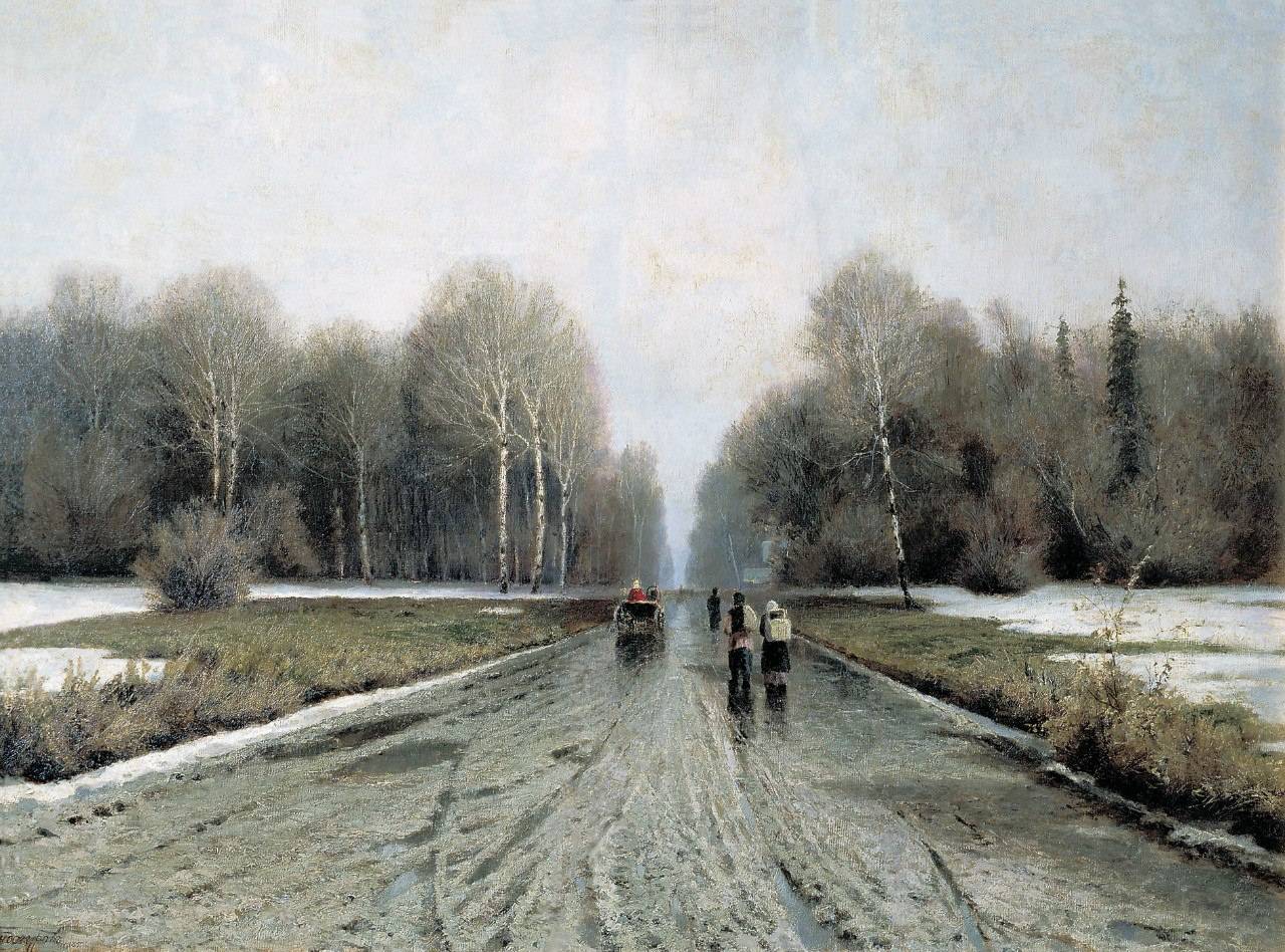 Иван Ендогуров. Ранняя весна. 1885