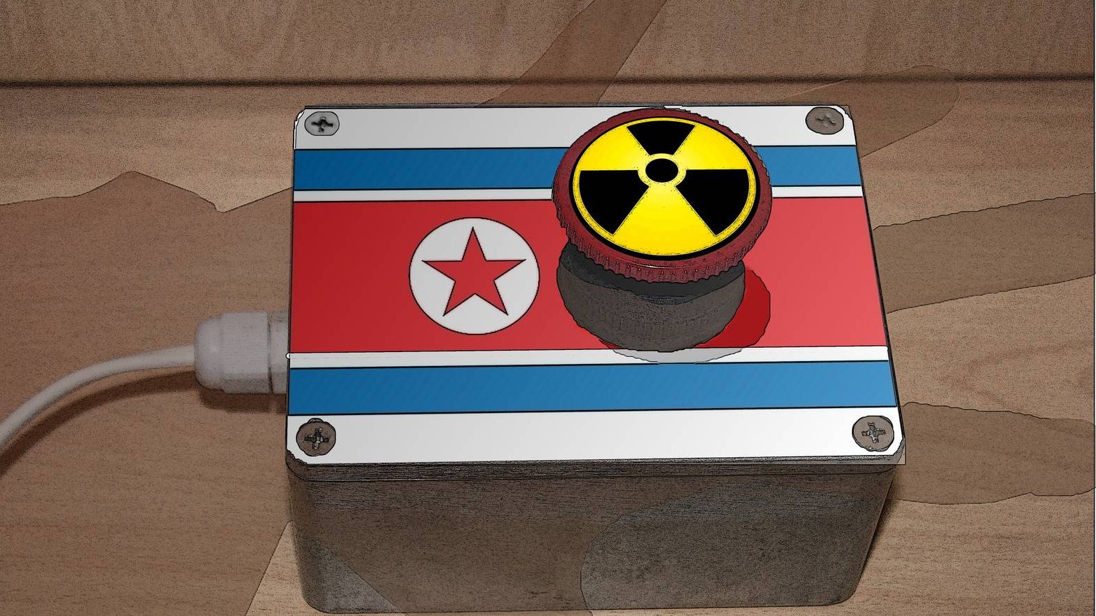 Ядерная кнопка. КНДР. Корея Комбакова Юлия © ИА Красная Весна