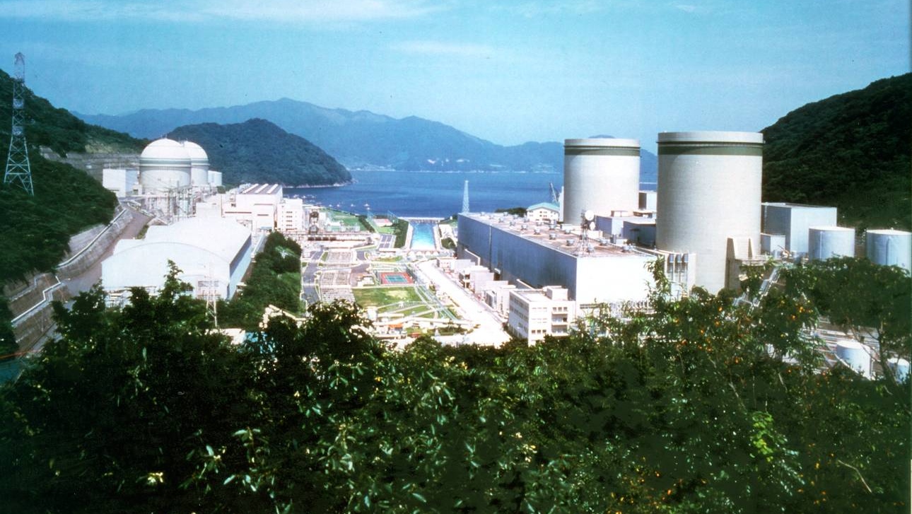 Атомная электростанция Такахама в центральной Японии