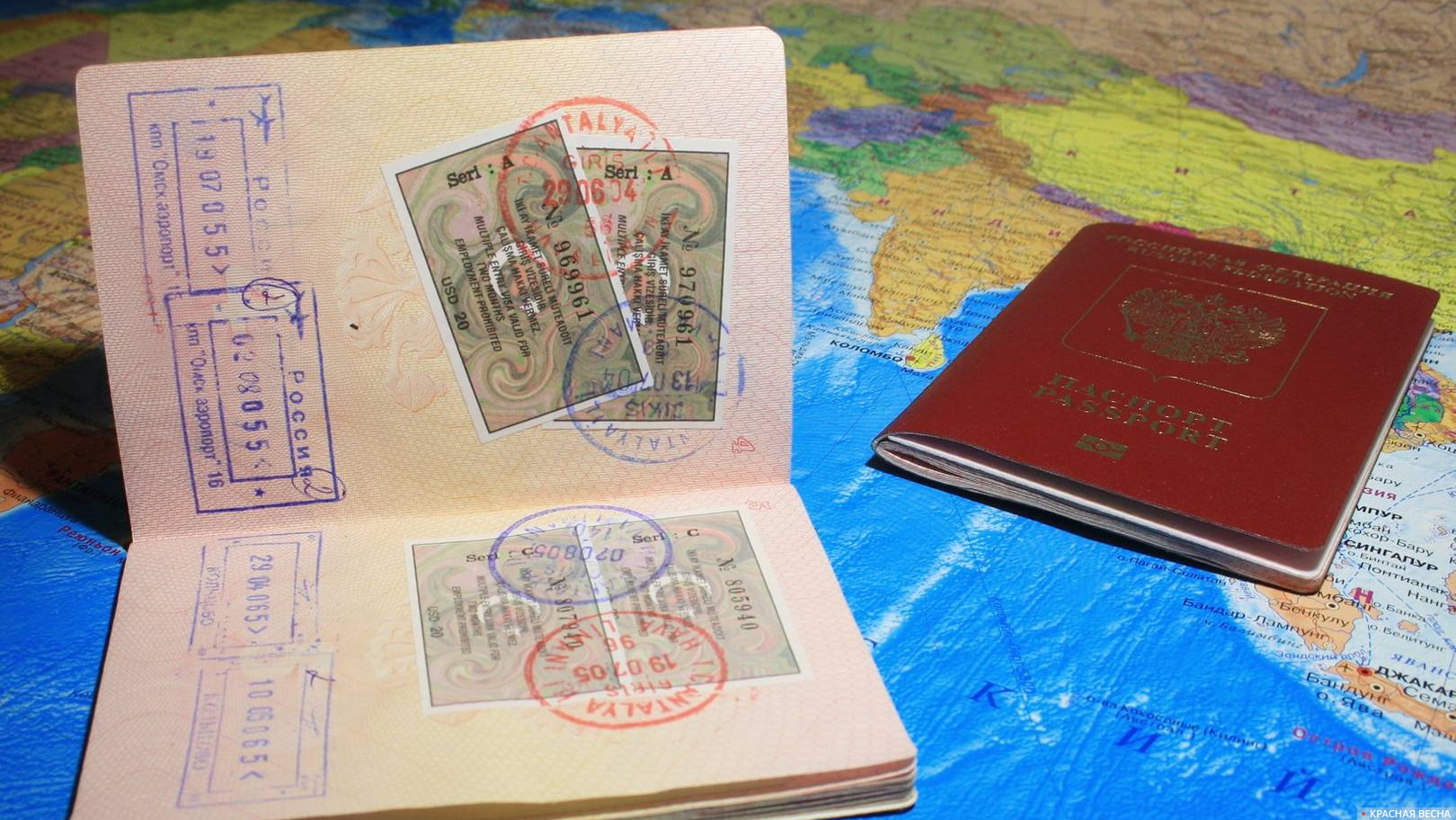 Заграничный паспорт. Виза Турция