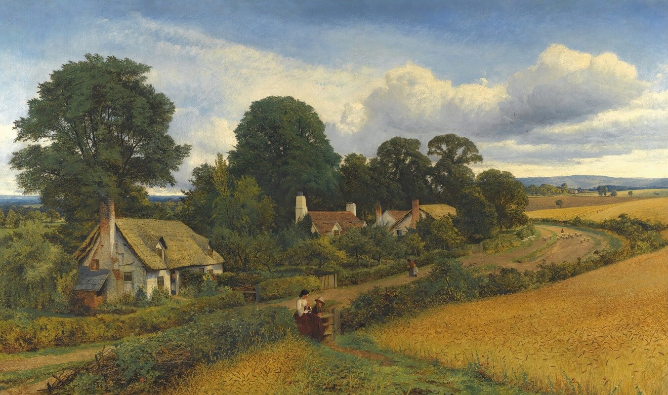 Сельские дома Англии (1862) Лидер Бенджамин Уильямс