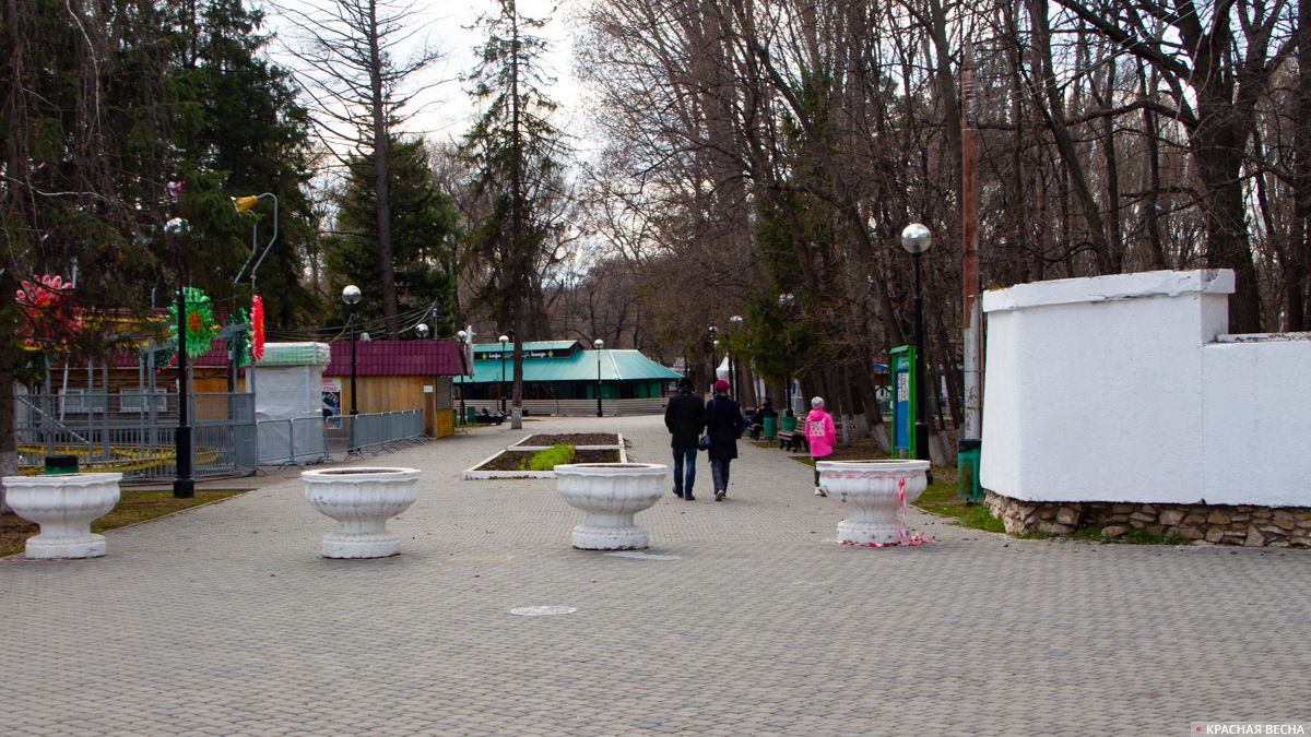 Вход в парк Гагарина