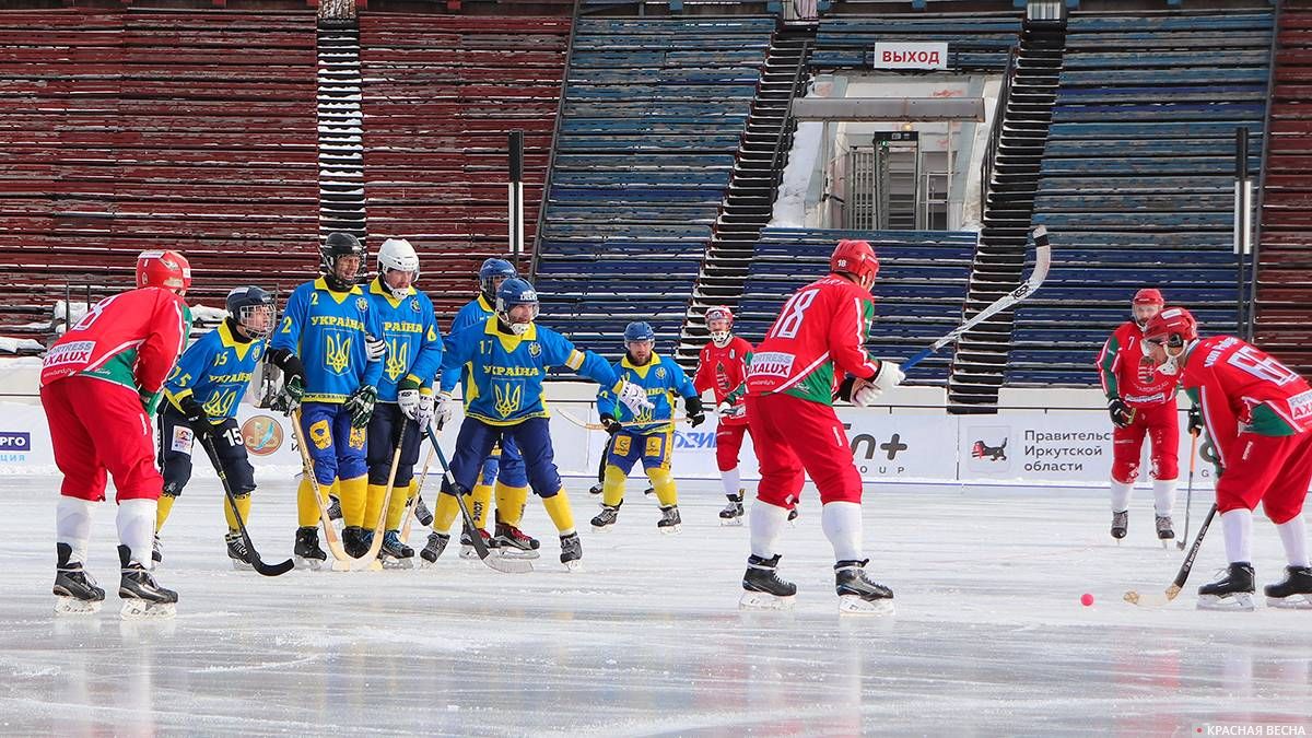 Сборная Украины в защите