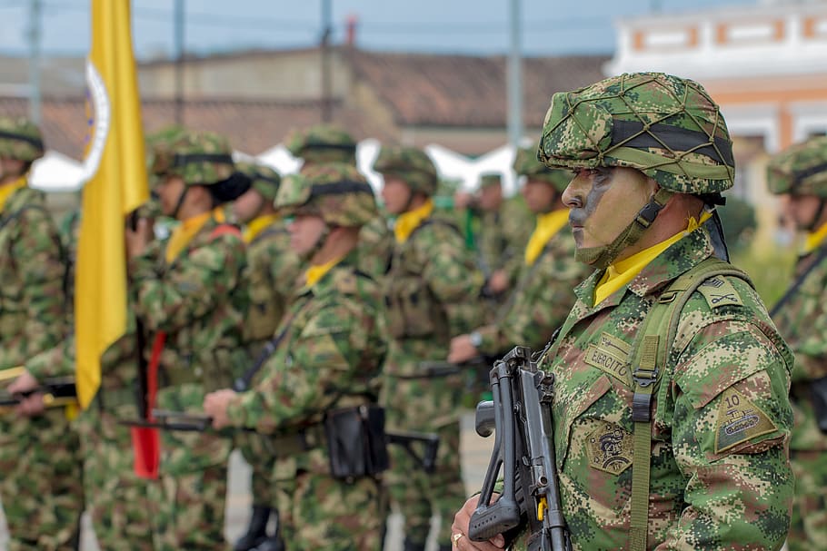 Военнослужащие Колумбии