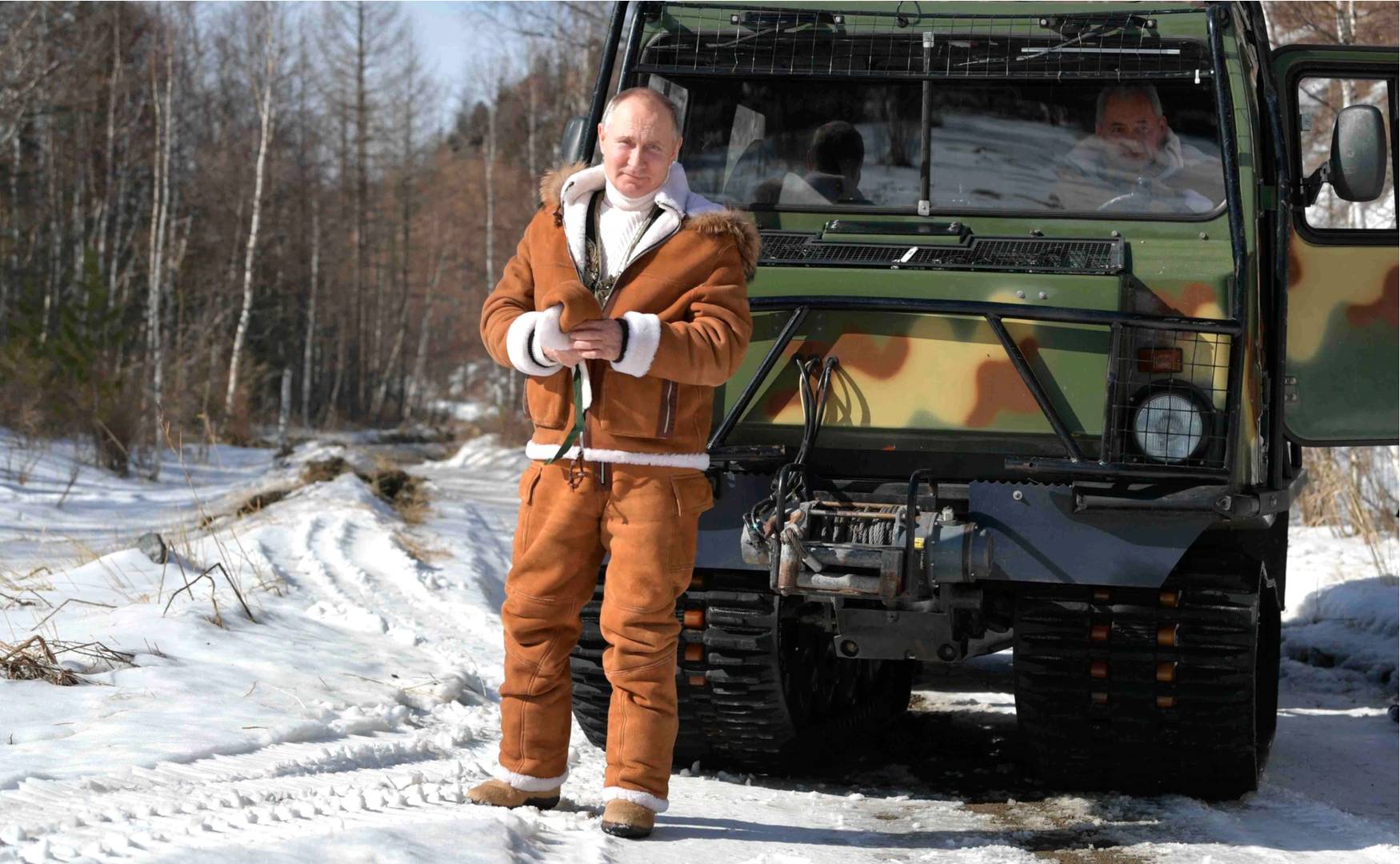 Владимир Путин в поездке в Сибирский федеральный округ