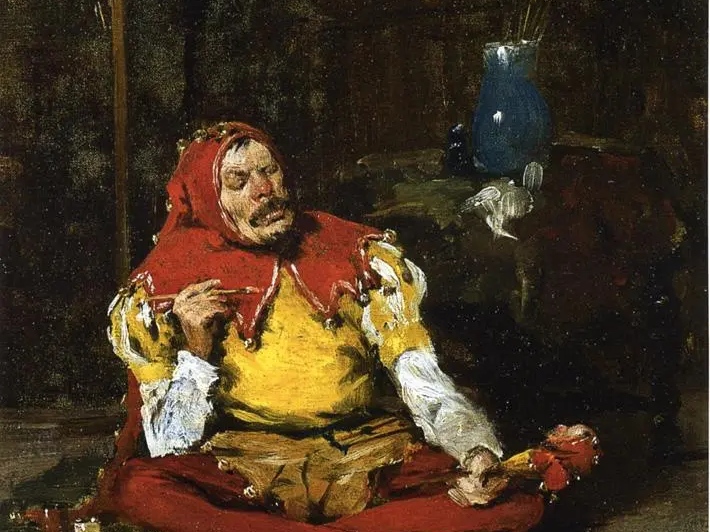 Уильям Чейз. Королевский шут (фрагмент). 1875
