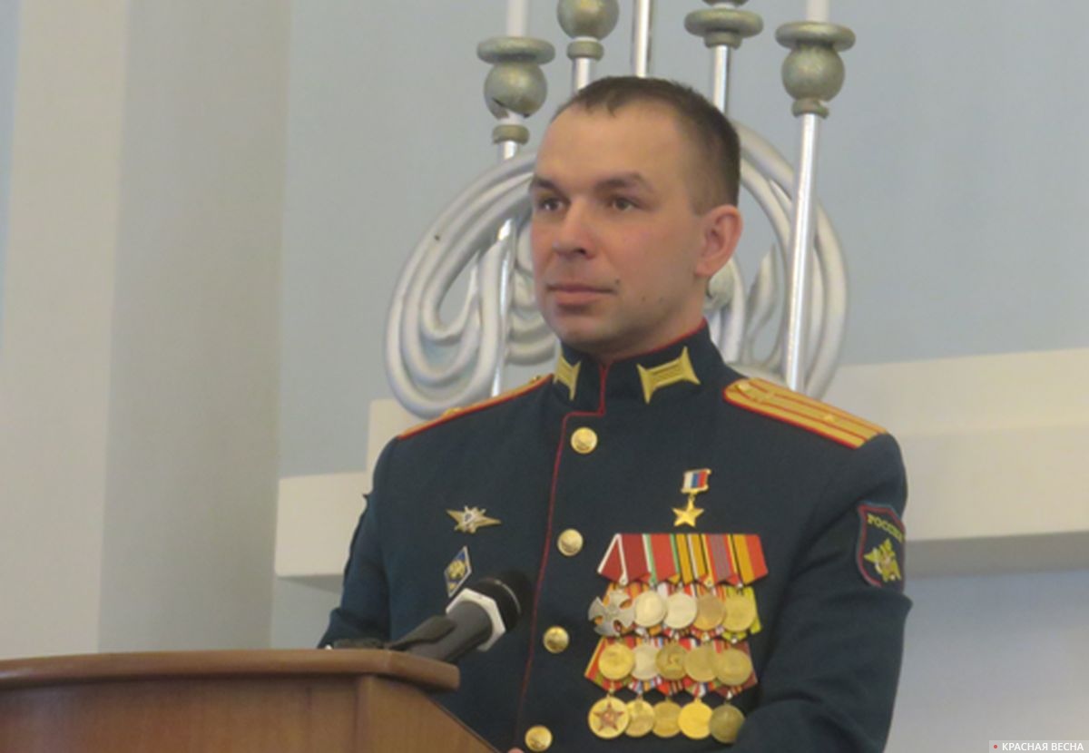 Герой России майор Иван Алексеевич Додосов