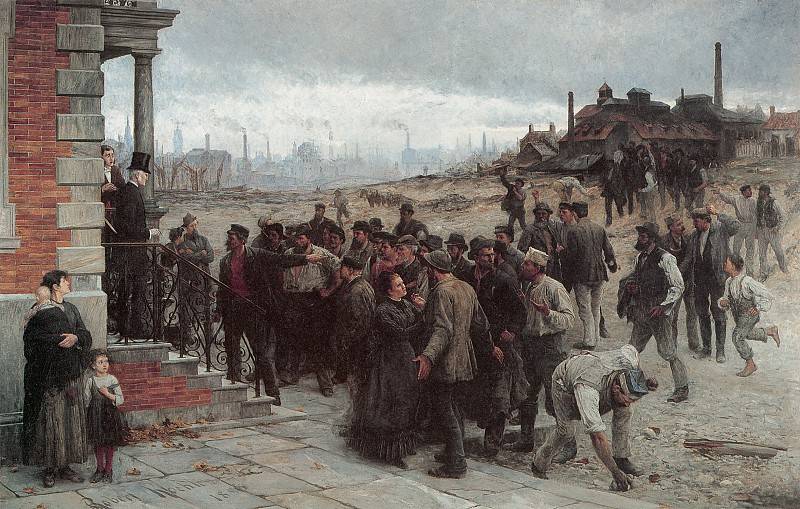 Роберт Келер. Забастовка. 1883