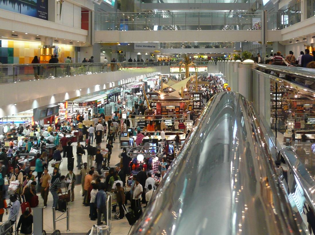 В аэропорту Дубая