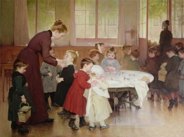 Генри Жюль Жан Жоффруа.Детский сад. 1898