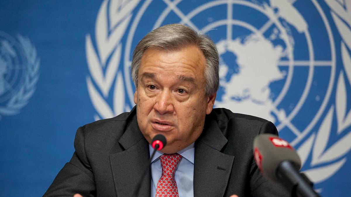  Генеральный секретарь ООН Антониу Гутерриш