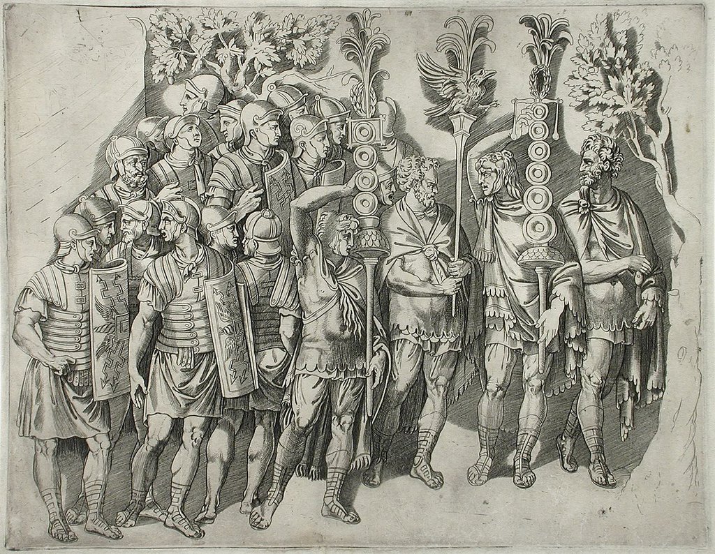 Марко Денте. Римский легион. 1515-1527г.