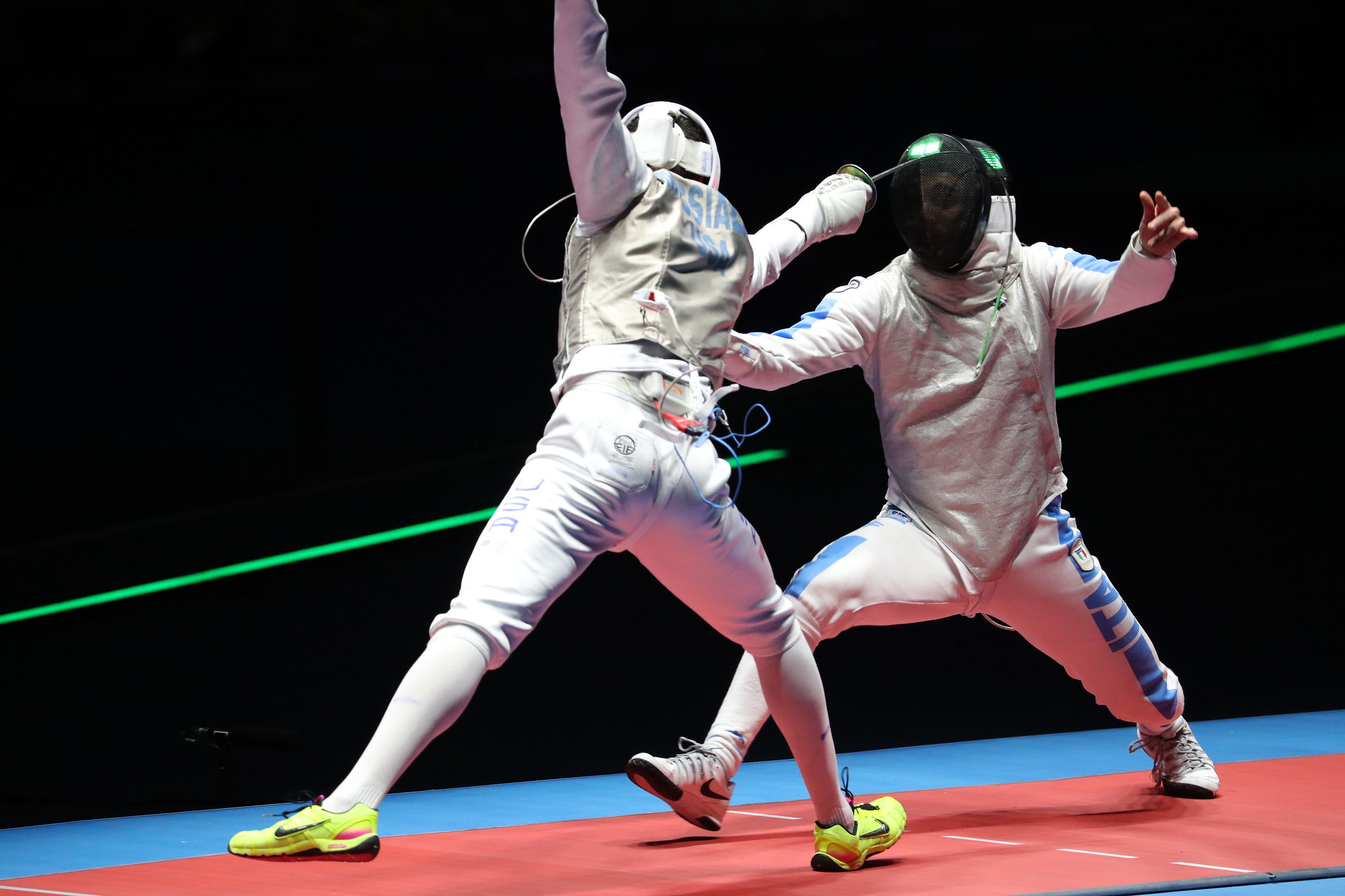 Фехтование на рапирах