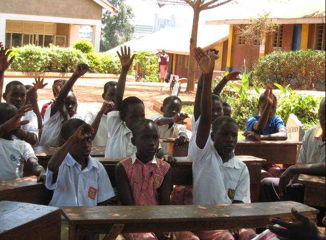 Школа в Уганде