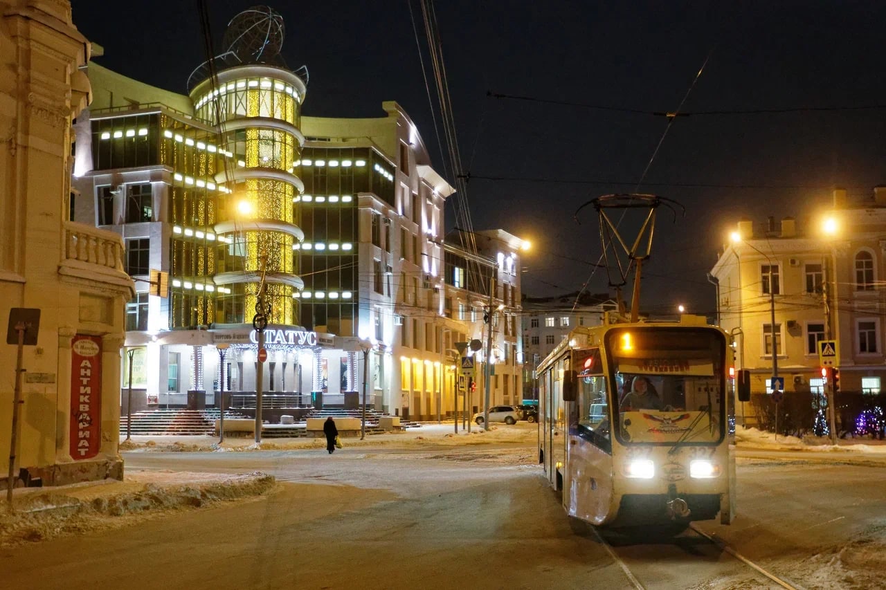 Трамвай в Томске