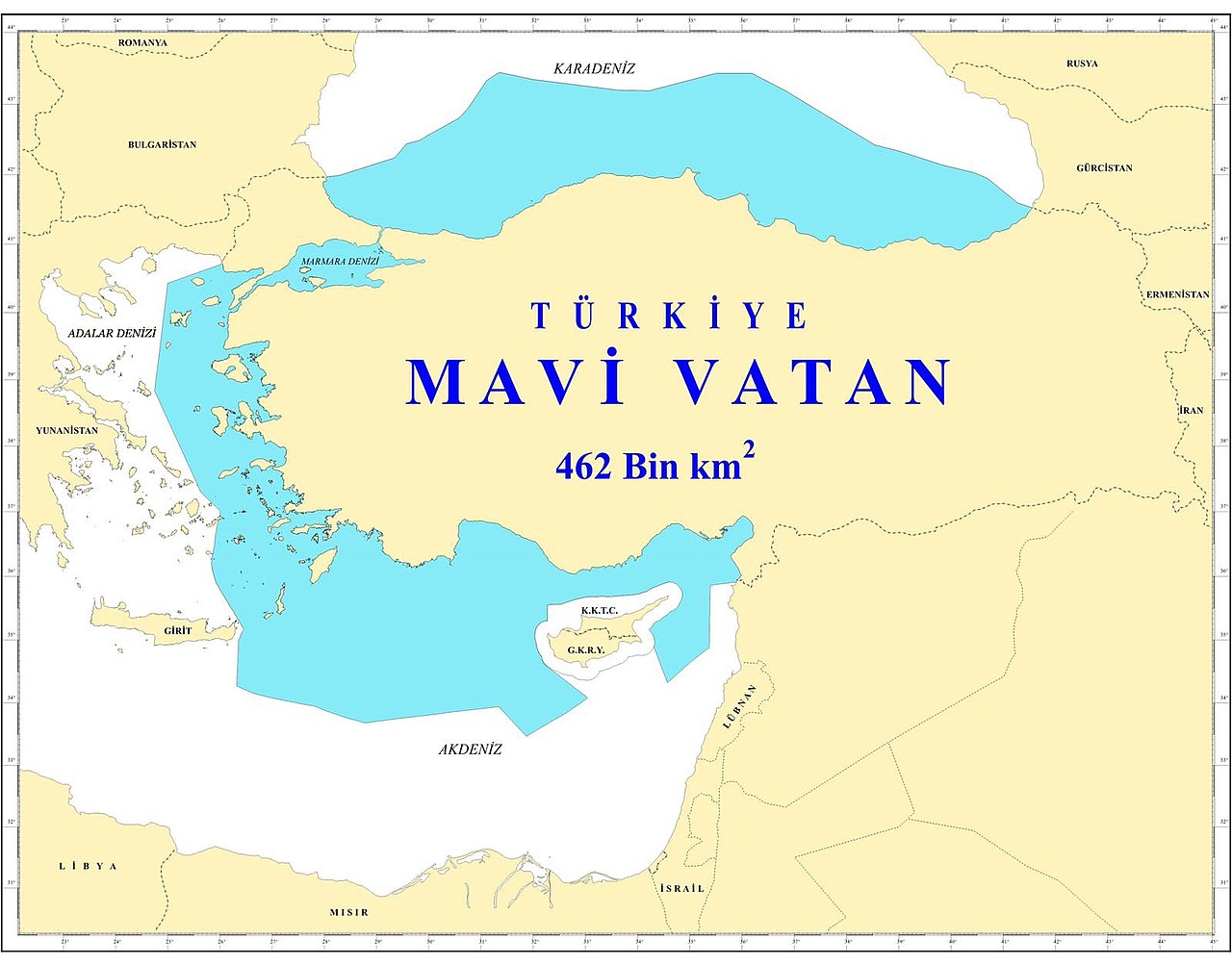 Турецкая карта 
