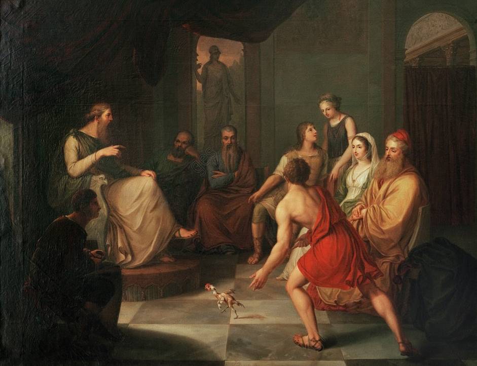 Фридрих Георг Вейч. Школа Платона. 1797