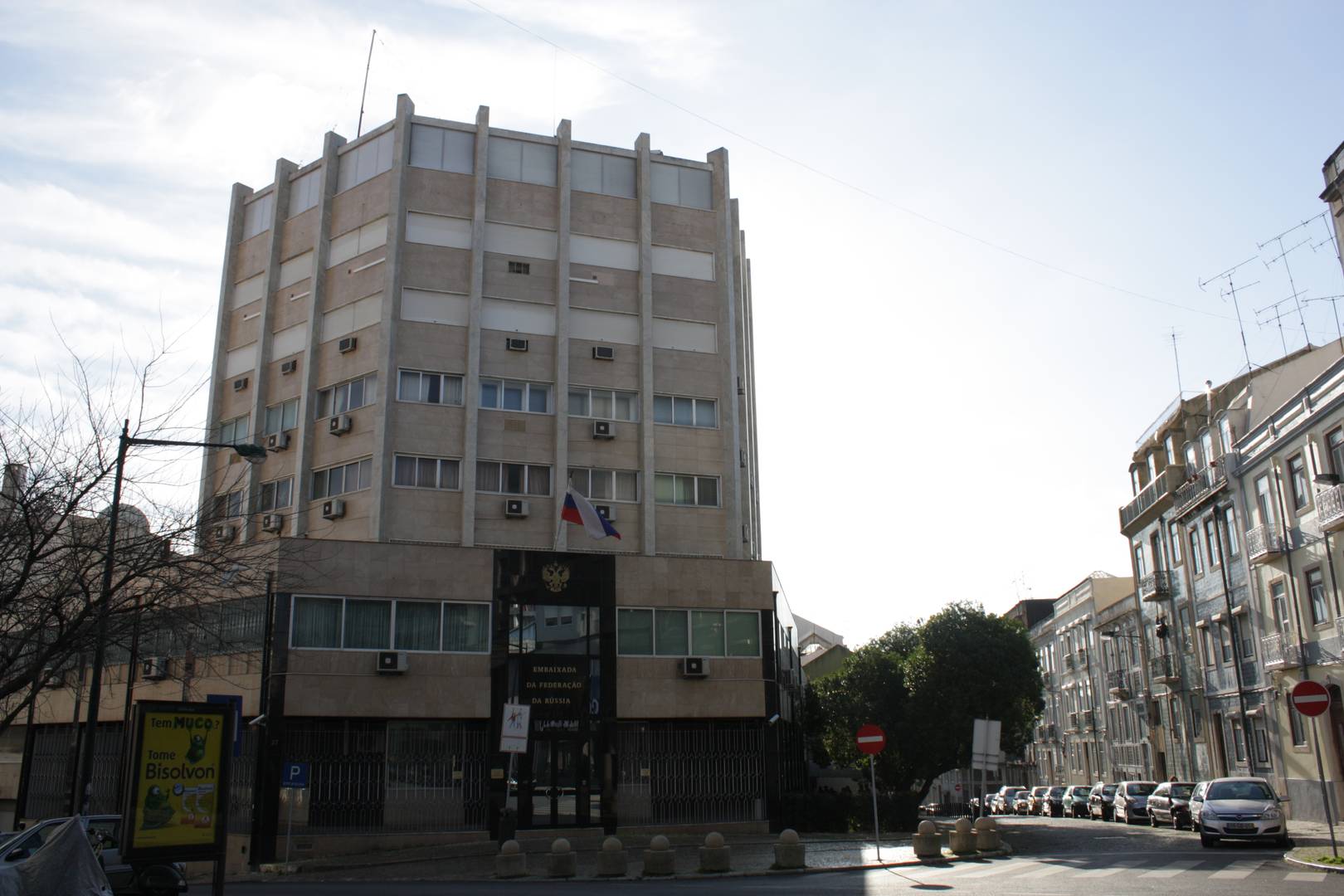 Здание Посольства России в Лиссабоне (Rua Visconde de Santarém, 57).