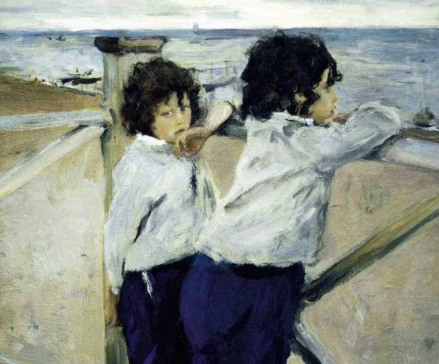Валентин Серов. Дети (фрагмент). 1899