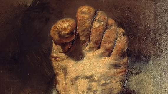 Адольф фон Менцель. Нога художника. 1876