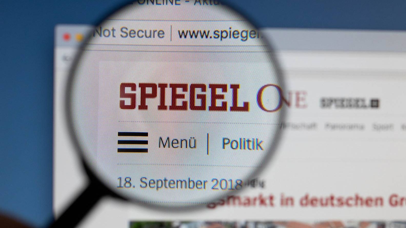 Сайт немецкого журнала Spiegel