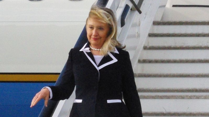 Хиллари Клинтон в Санкт-Петербурге