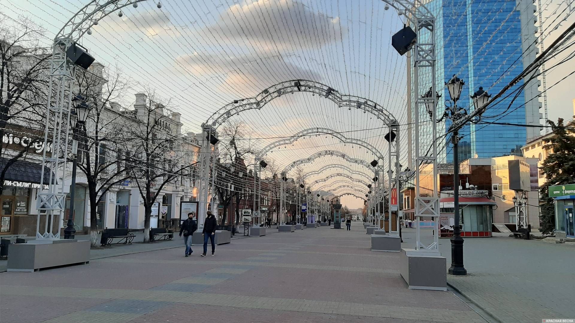 Улица Кирова в Челябинске 11 апреля 2020 г.
