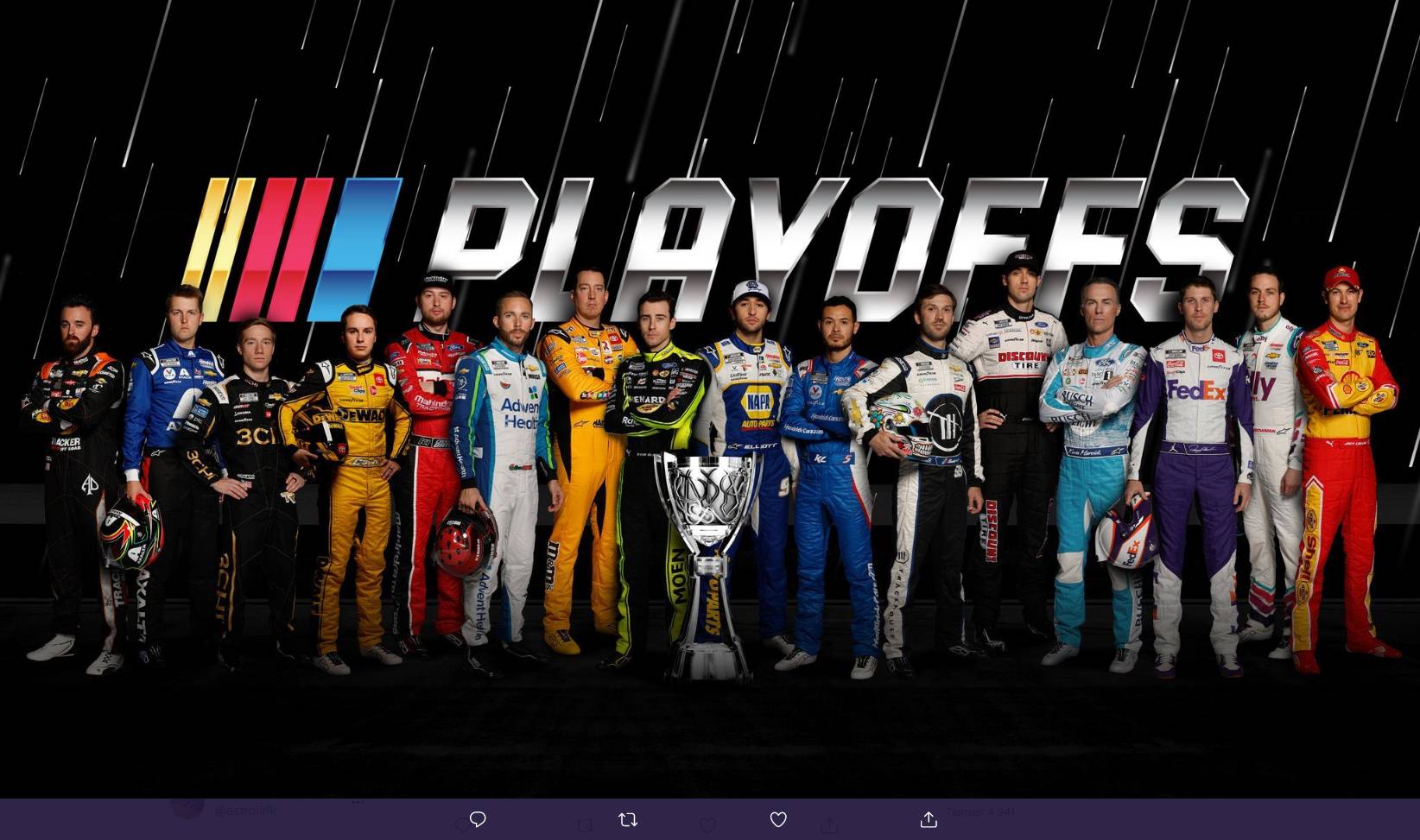 NASCAR Cup Series, 16 гонщиков плей-офф