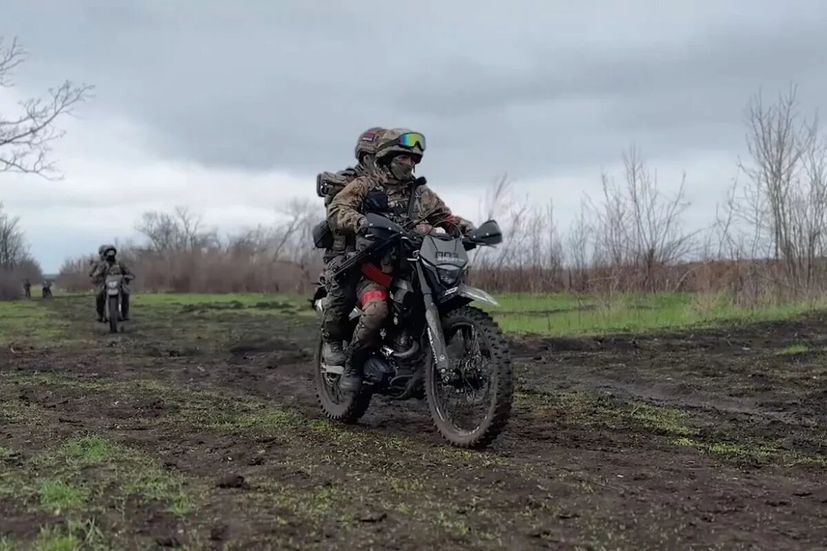 Применение мотоциклов в зоне СВО