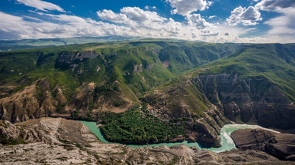 Сулакский каньон. Дагестан