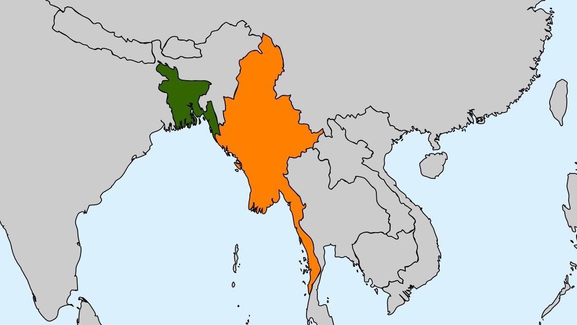 Бангладеш и Мьянма