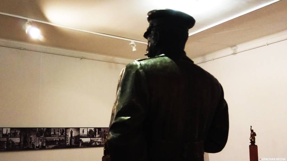 Одна из скульптур Иосифа Сталина